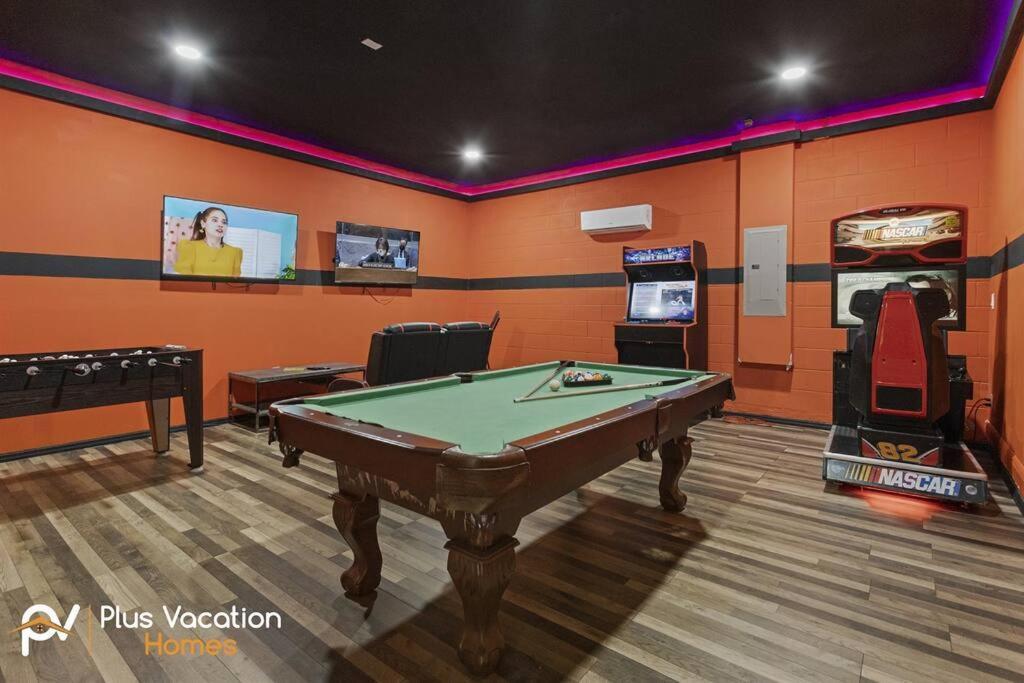 551-Luxury 8 Bedrooms Villa Pool& Spa-Movie Room Orlando Dış mekan fotoğraf